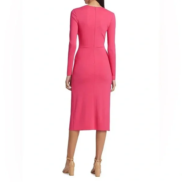 Michael Kors collection Coral Long Sleeve Dress